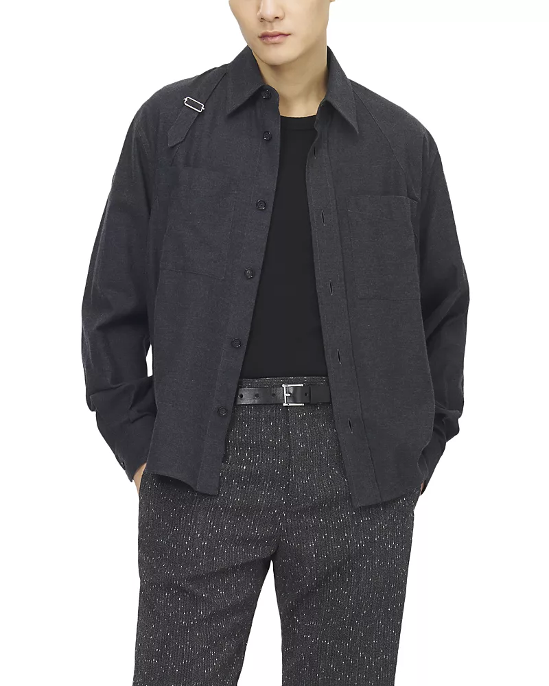 McQueen Harness Pocket Overshirt