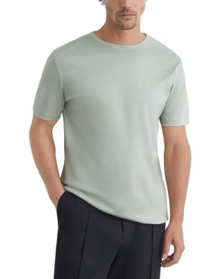 Count Mercerized Crewneck Tee