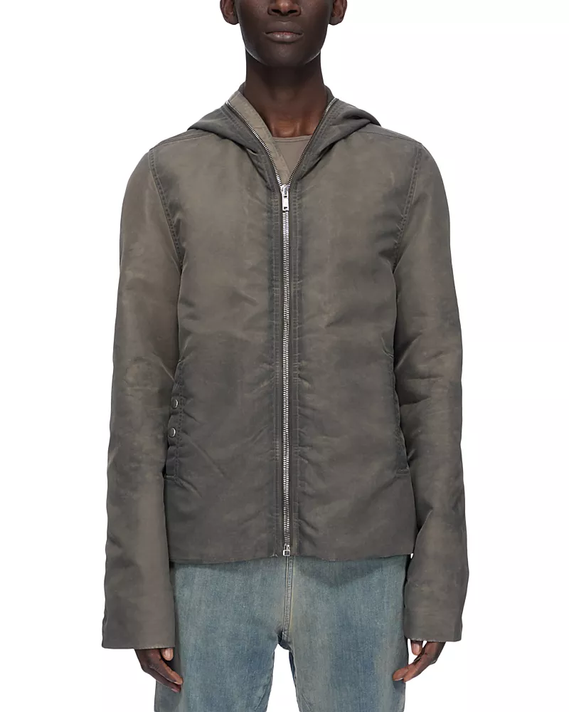 Drkshdw Rick Owens Gimp Zip Front Jacket