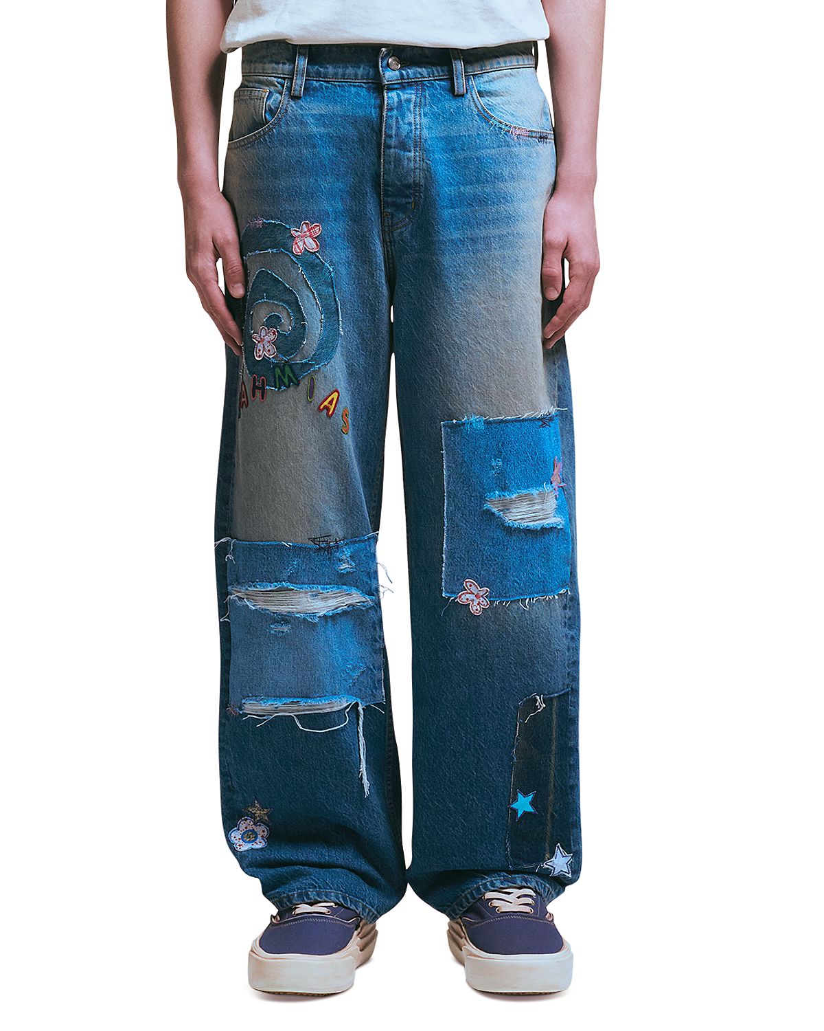 Nahmias Wipeout Loose Jeans