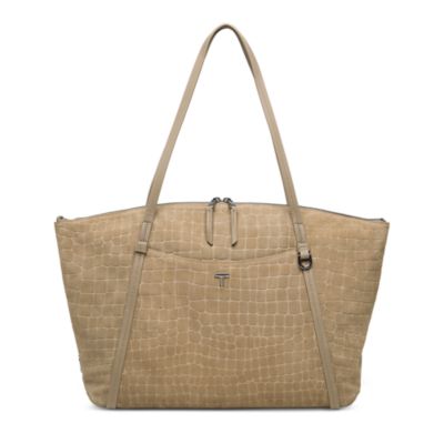 Q Leather Tote Bag