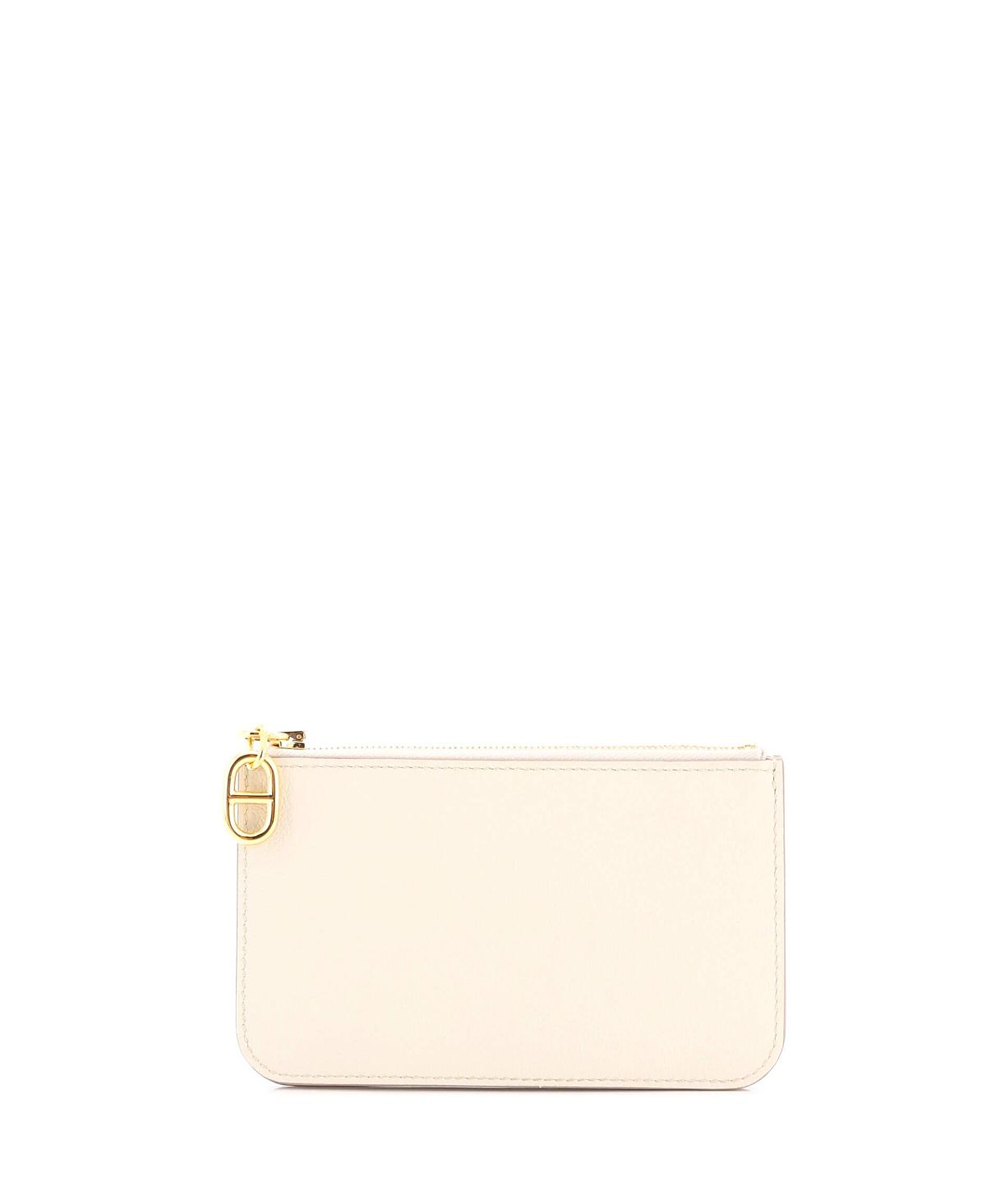 Pre-Owned HERMES Zipengo Chaine d'Ancre Zip Card Holder Leather
