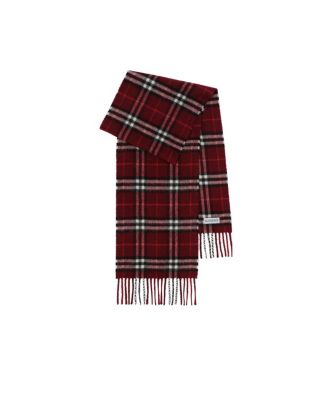  Check Cashmere Scarf