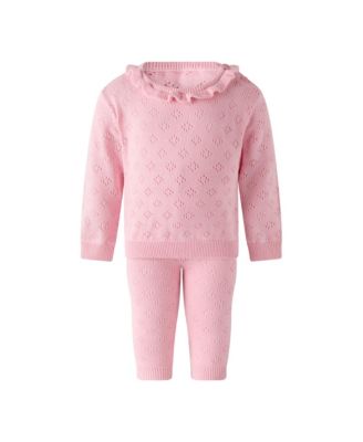  Girls' Pointelle Knit Set - Baby
