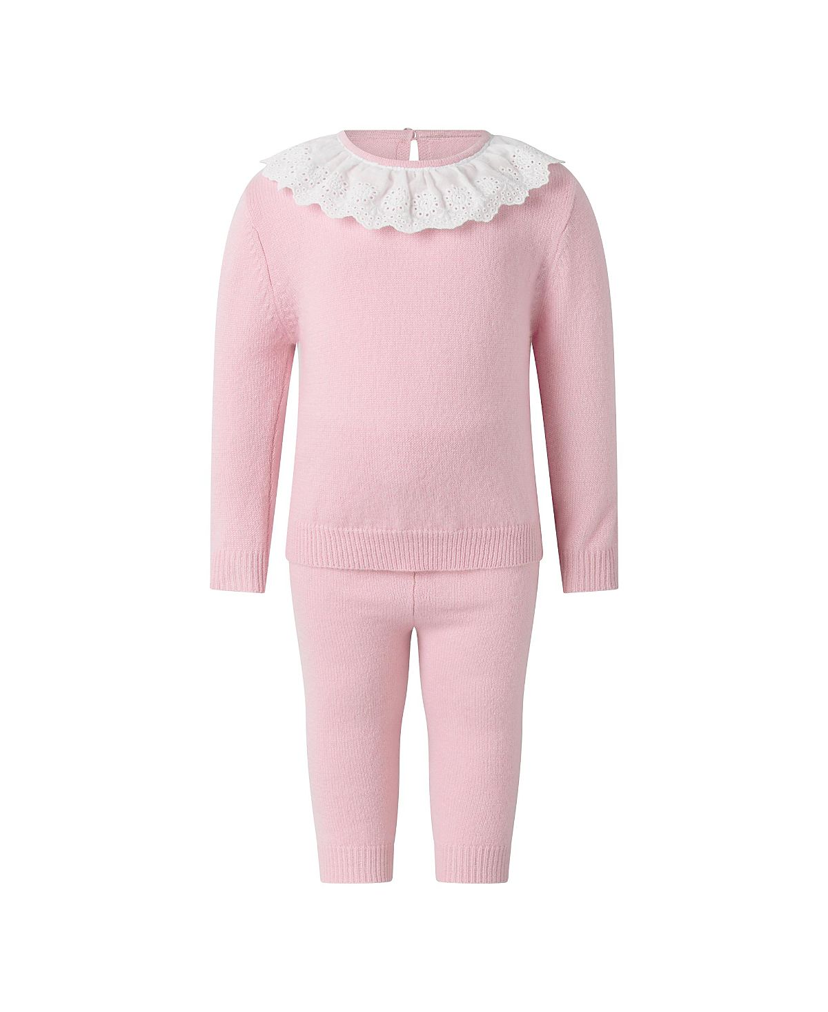 Rachel Riley Girls' Cashmere Knit Set - Baby