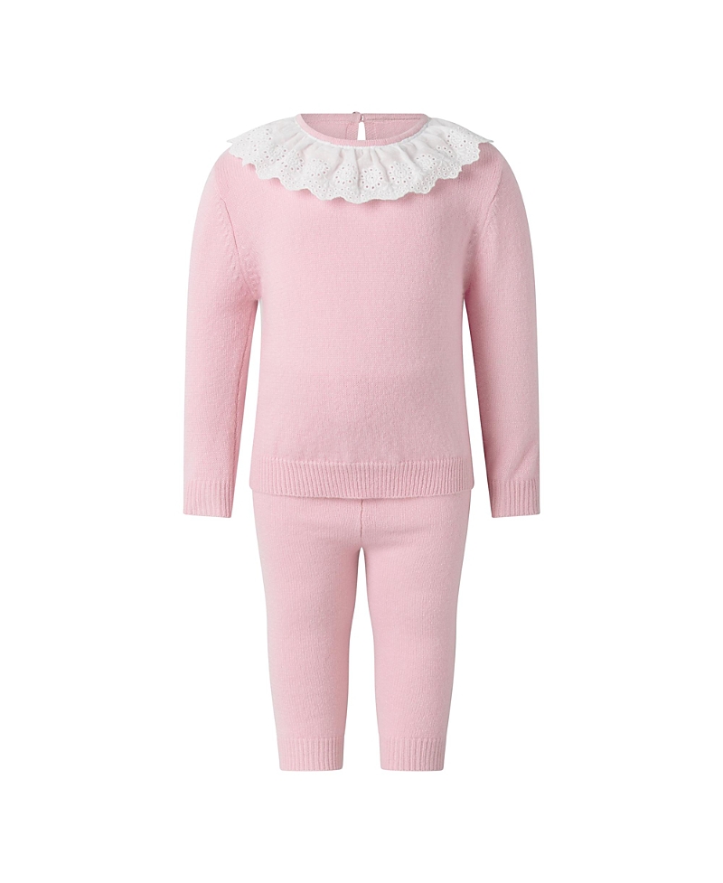 Rachel Riley Girls' Cashmere Knit Set - Baby
