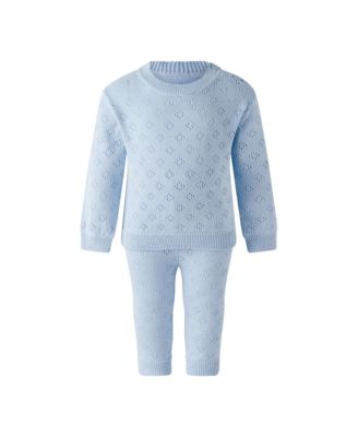  Unisex Pointelle Knit Set - Baby
