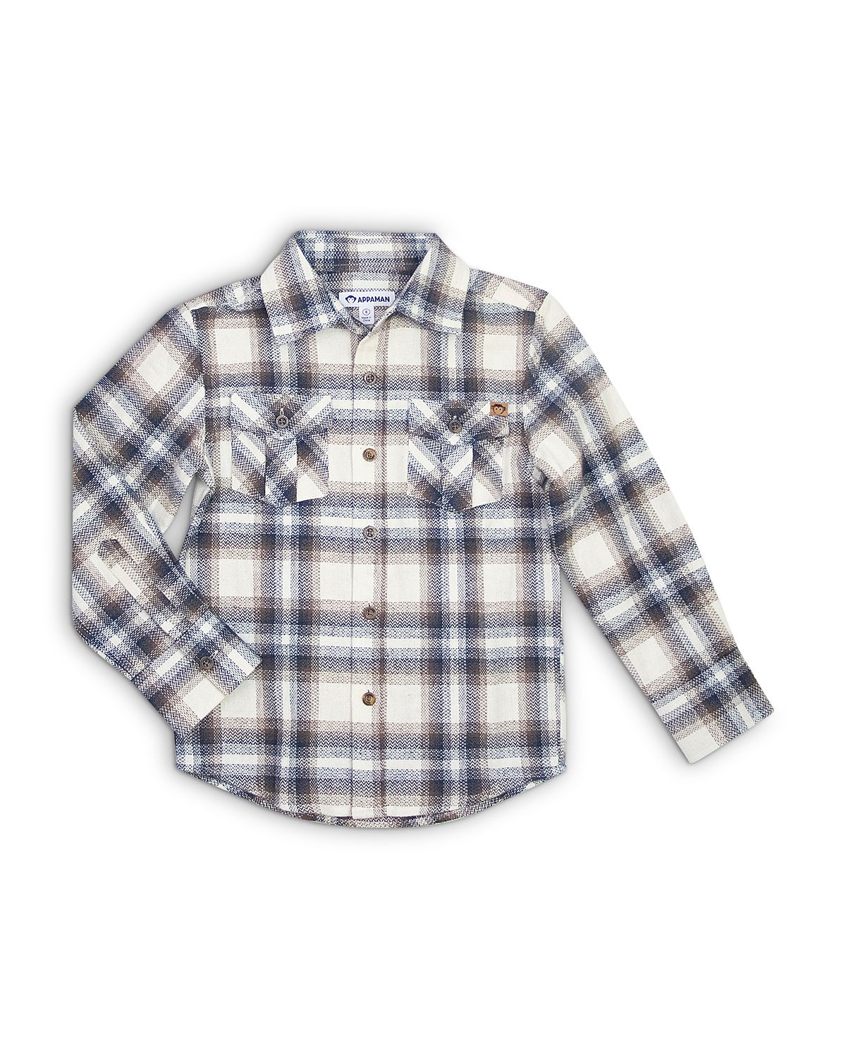 Appaman Boys' Plaid Flannel Shirt - Little Kid, Big Kid