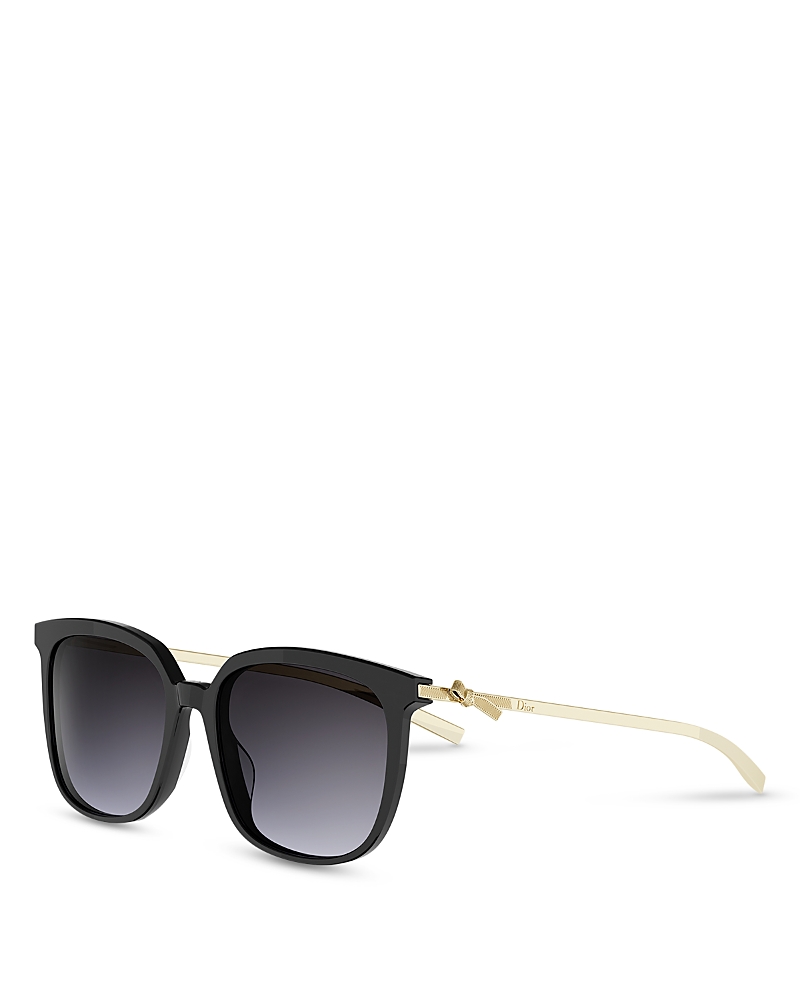 Dior Bow Square Sunglasses, 57mm