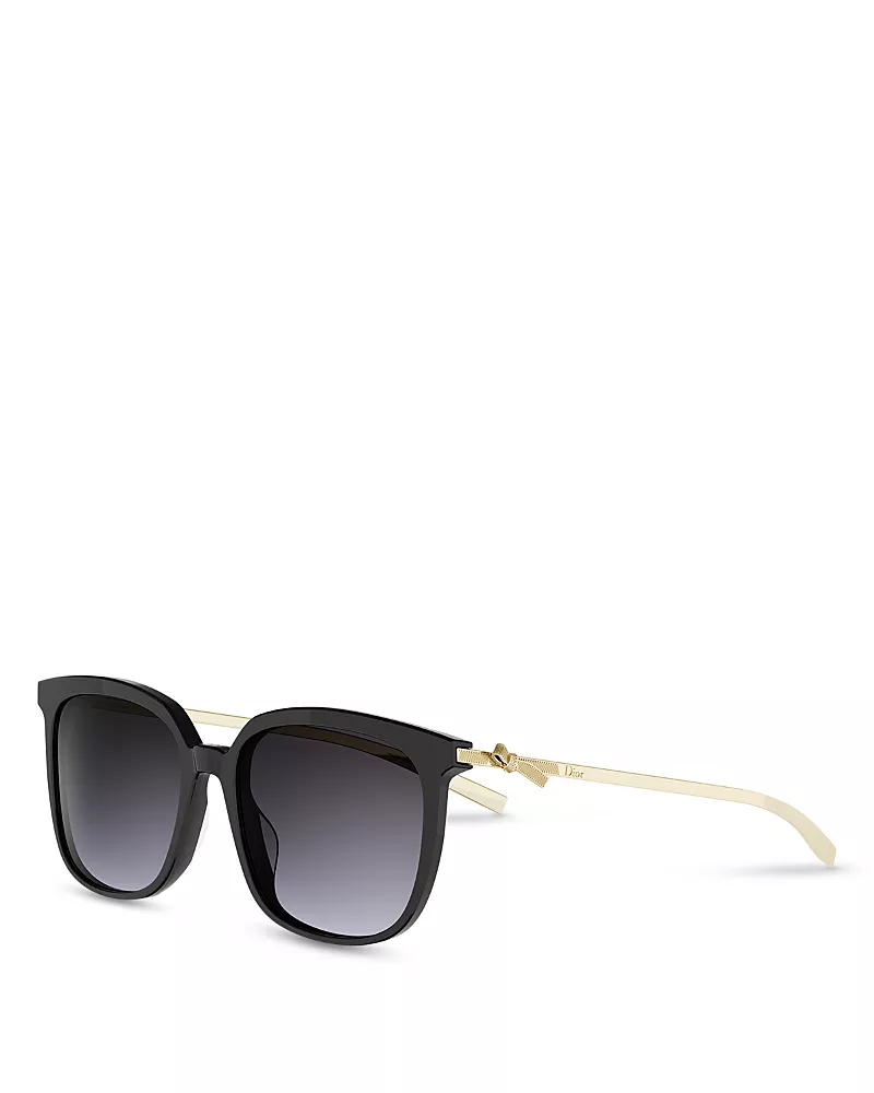 Dior Bow Square Sunglasses, 57mm