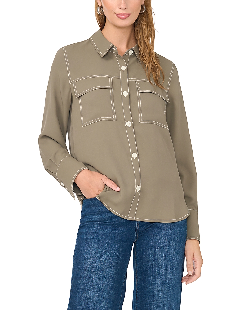 Vince Camuto Contrast Stitch Shirt