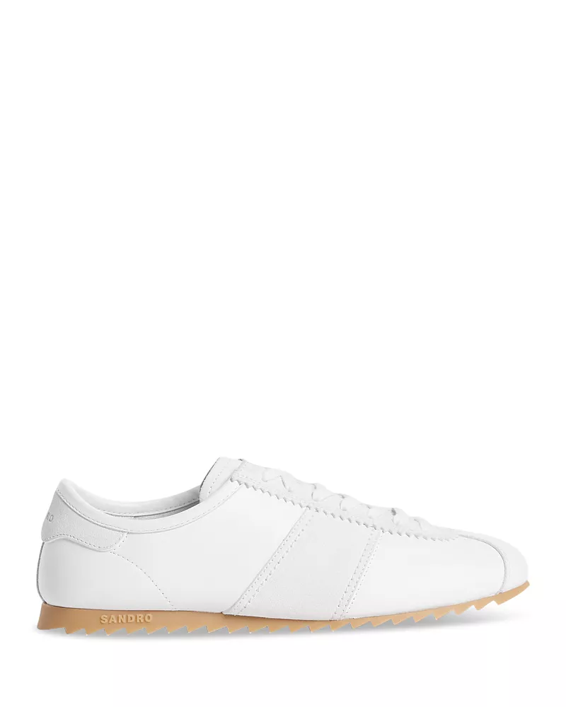 Sandro Men's Leather Running Sneakers