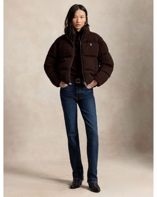 Cable Wool & Cashmere Puffer Jacket - thumbnail 2