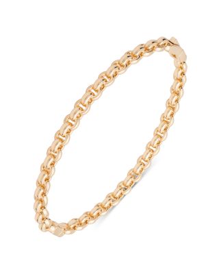 Rolo Chain Bangle Bracelet 