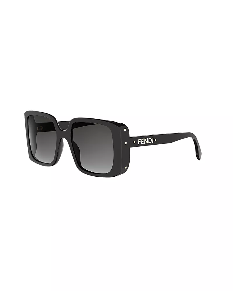 Fendi Frame Oversized Square Sunglasses, 55mm