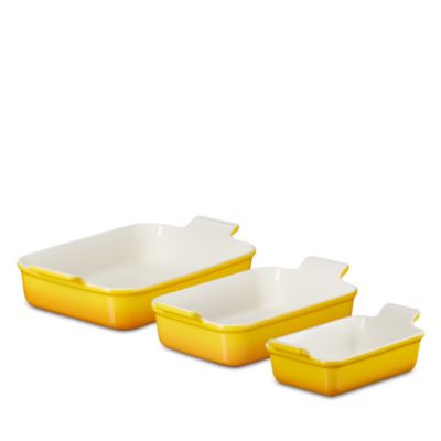 Stoneware Bakers, Set of 3