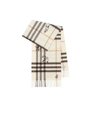  Check Mates Cashmere Scarf