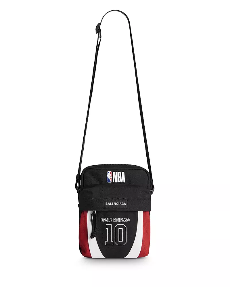 Balenciaga Nba Collaboration Explorer Crossbody Pouch
