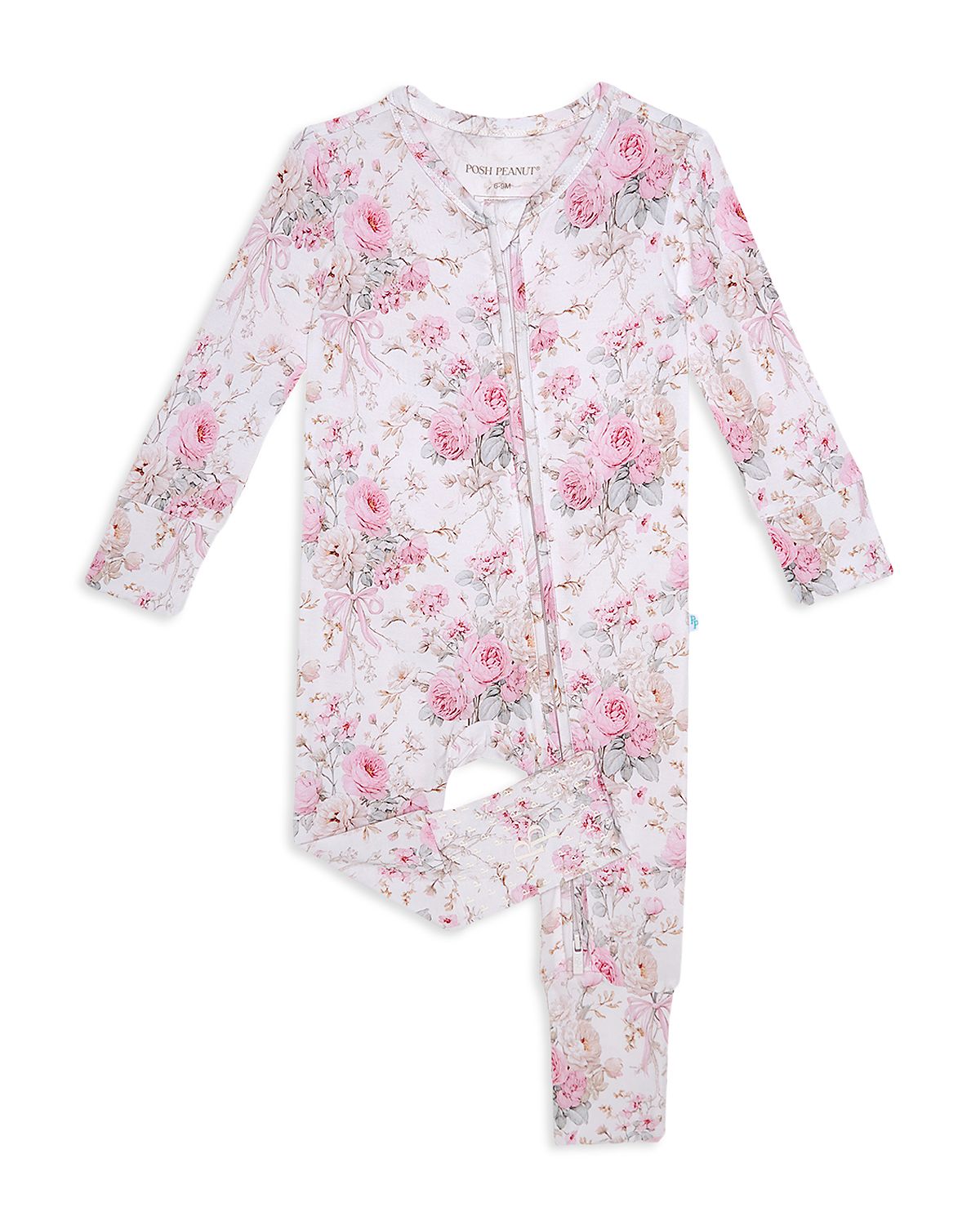 Posh Peanut Girls' Roberta Convertible One Piece - Baby