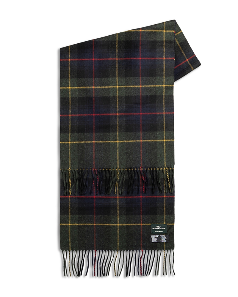 Rodd & Gunn Jackman Multi Check Wool & Cashmere Scarf · OS