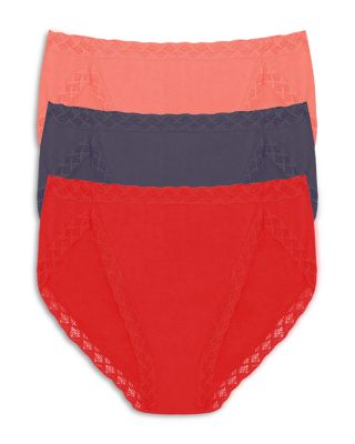Natori Bliss French Cut Bikinis, Set of 3