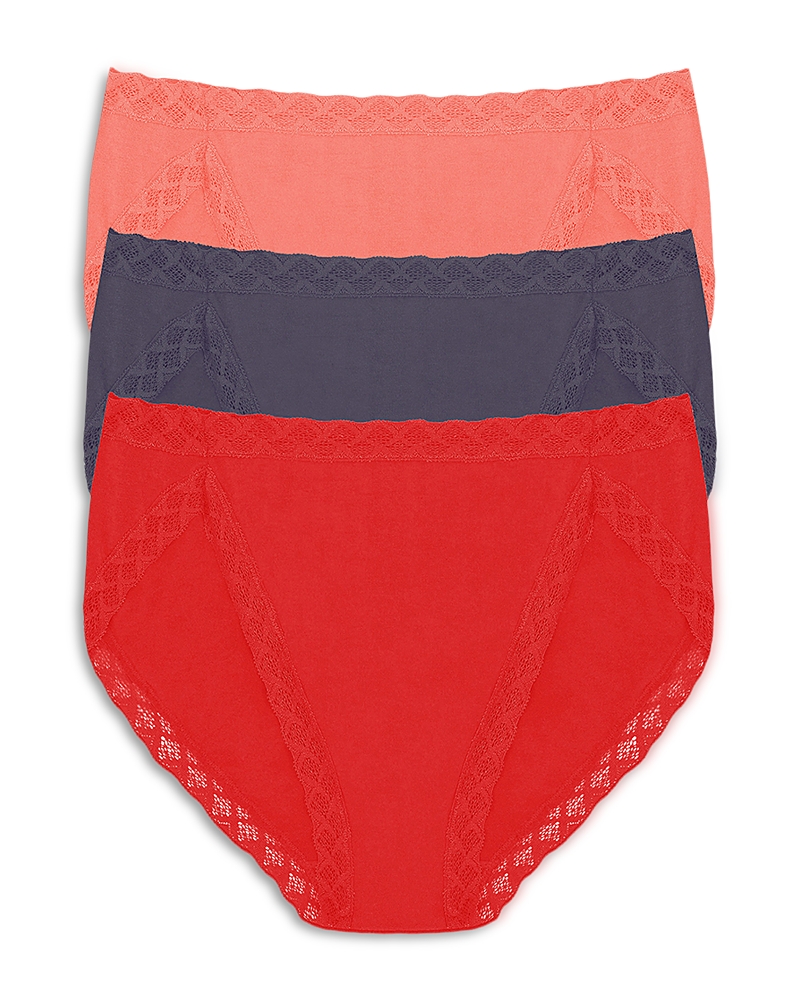 Natori Bliss French Cut Bikinis, Set of 3