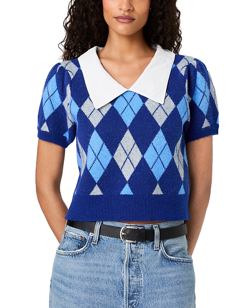 French Connection Koda Knit Collared Sweater