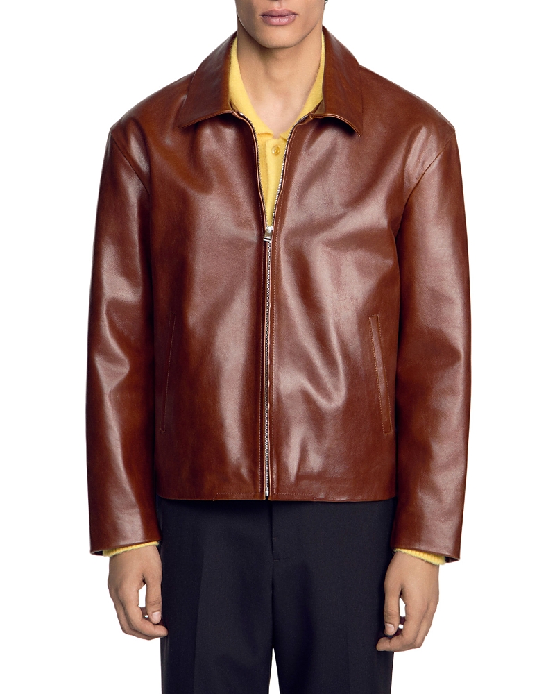 Sandro Leather Jacket