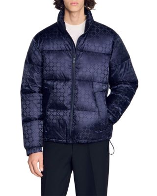 Classic Water Repellent Cross Motif Puffer Jacket