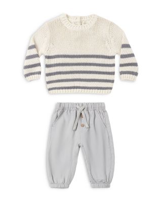 Boys' Henry Slate Sweater & Jogger Pants Set - Baby