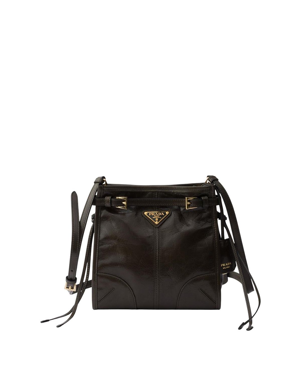 Prada Bonnie Leather Mini Shoulder Bag