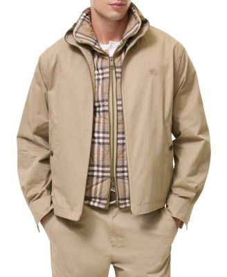  Cotton Twill Jacket with Warmer