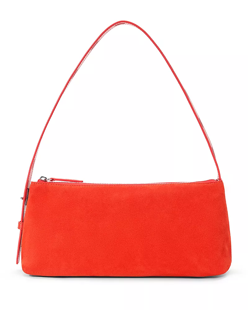 Staud Strada Suede Shoulder Bag