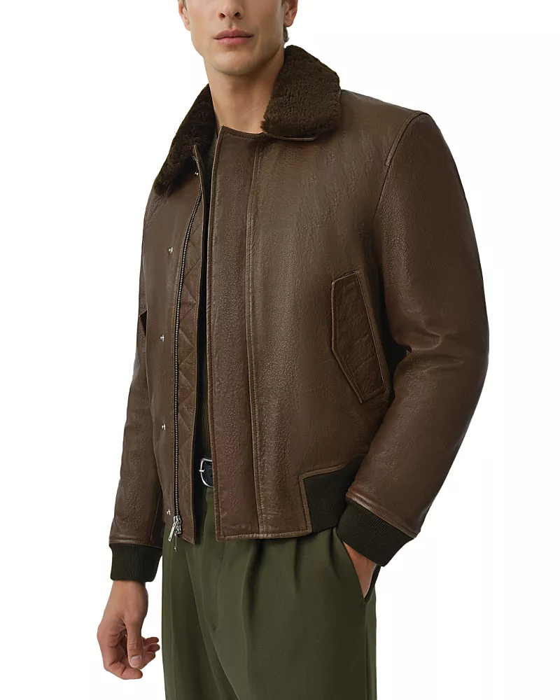 Simkhai Anderson Leather Jacket
