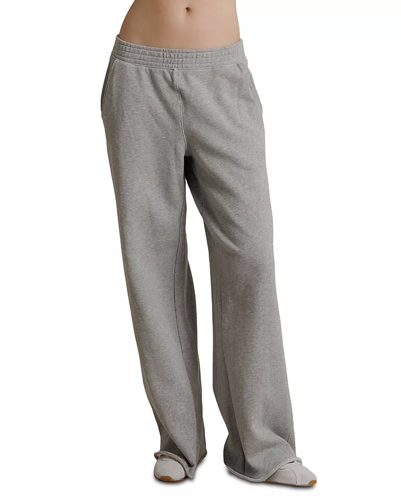 perfectwhitetee Leni French Terry Pull On Pants