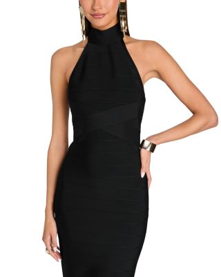 Runa Mock Neck Knit Dress - thumbnail 3