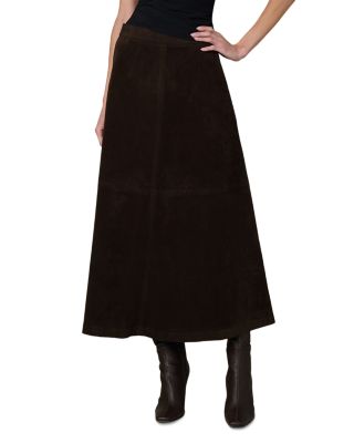 The Tavi Faux Leather Skirt
