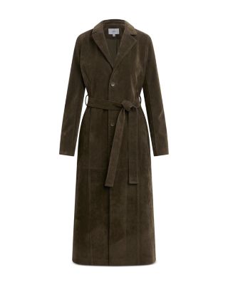 The Faux Suede Long Coat - thumbnail 7