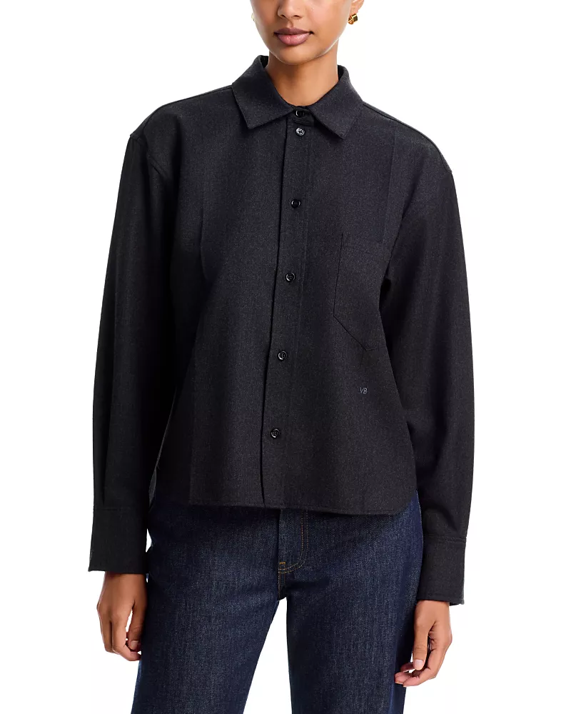 Victoria Beckham Ellys Wool Shirt