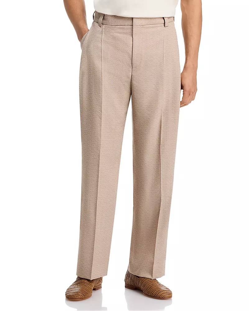 Hugo Fadi Modern Fit Wool Blend Pants