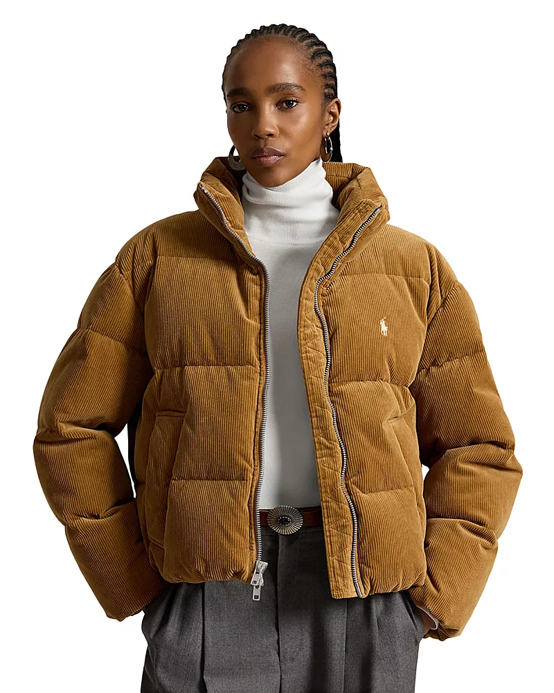 Polo Ralph Lauren Corduroy Down Puffer Jacket