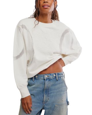 Love Lace Crewneck Sweater