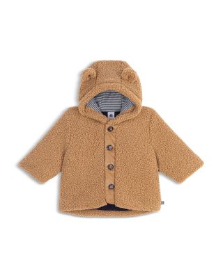 Unisex Hooded Sherpa Coat - Baby
