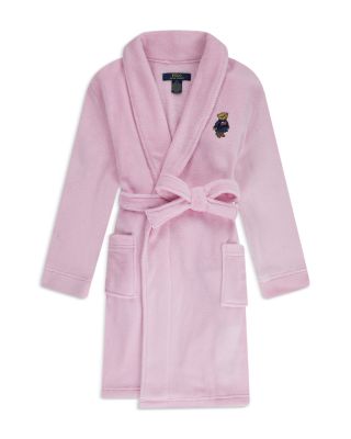 Girls' Bear Patch Robe - Big Kid