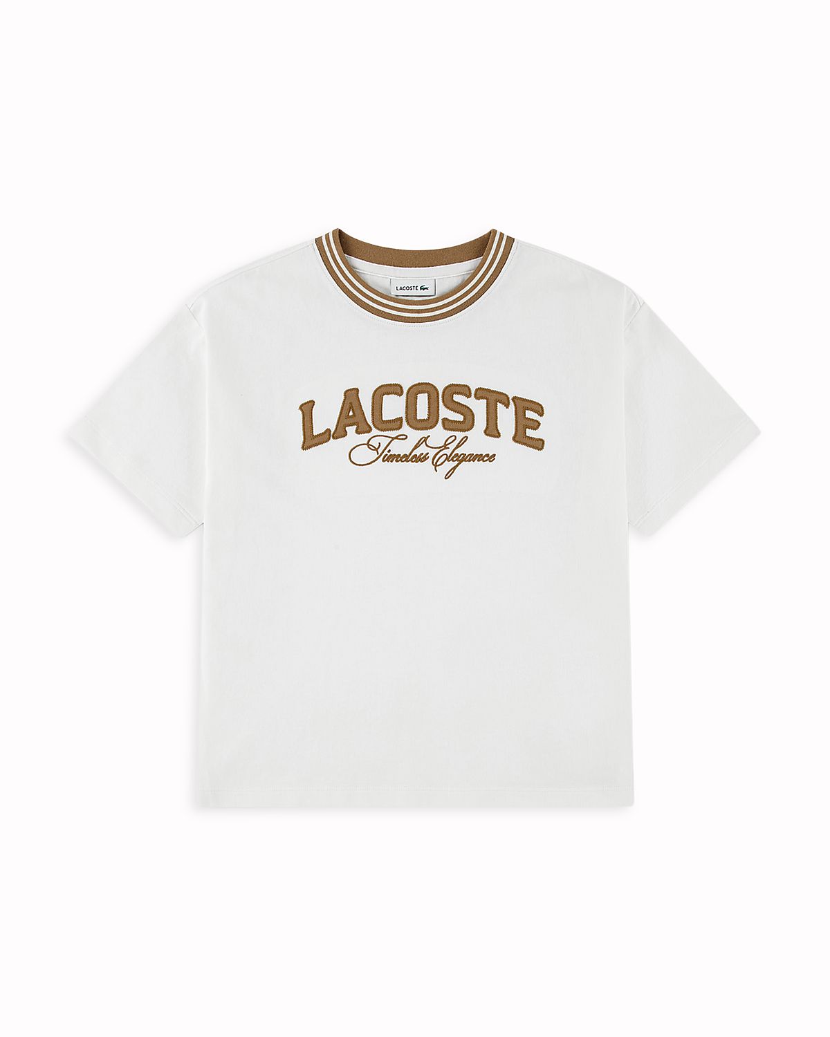 Lacoste Boys' Embroidered Tee - Big Kid