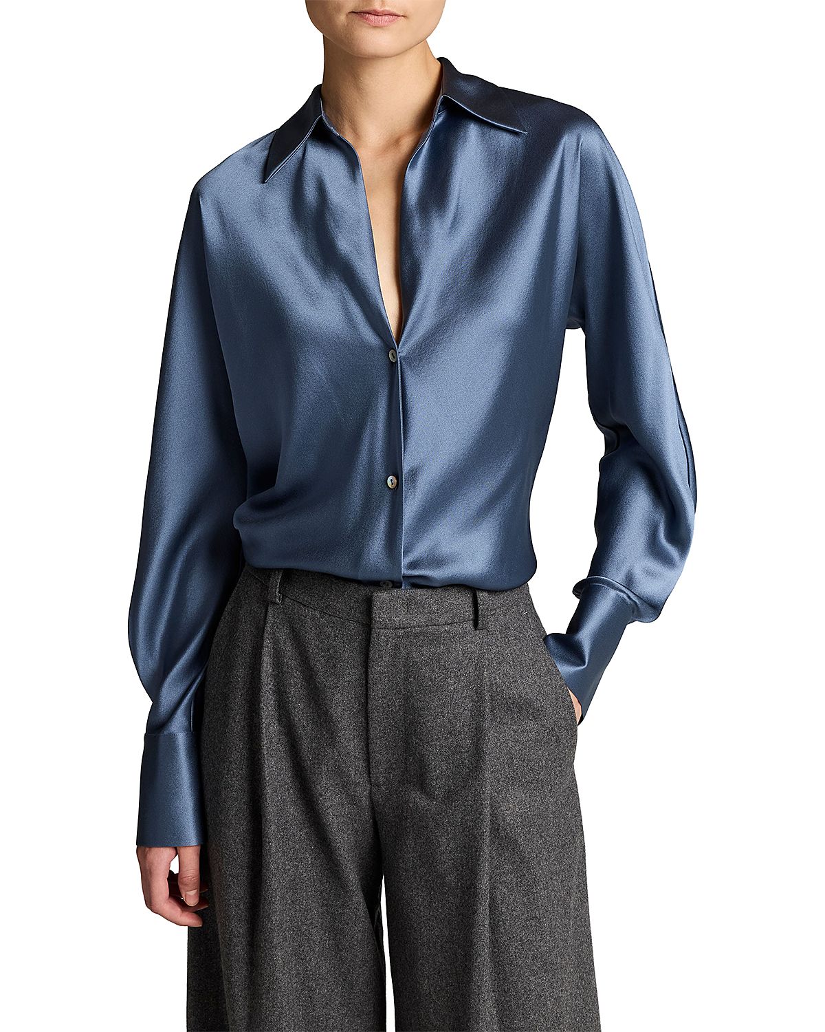 Vince Silk Blouse