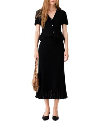 Jorga Pleated Knit Skirt
