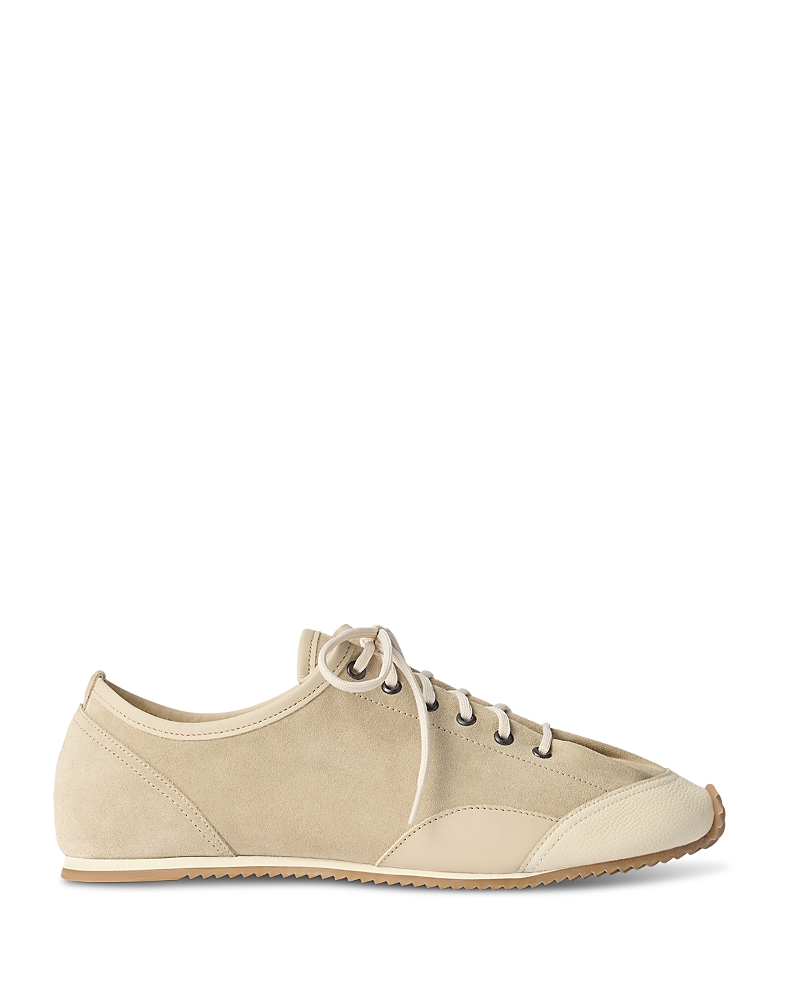 Lemaire Men's Gummy Grip Suede & Leather Sneakers