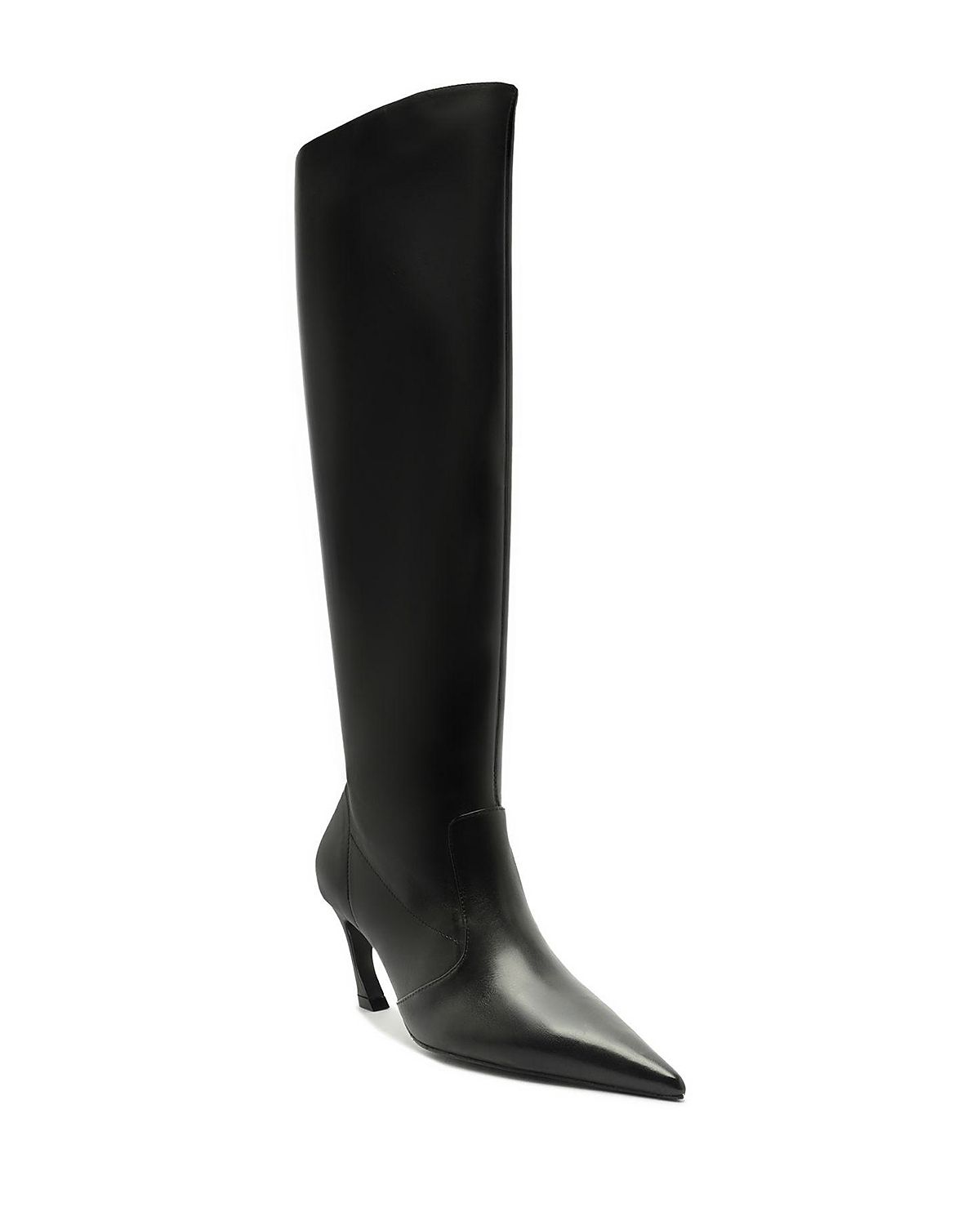 Schutz Women's Lexi Mid Slouch Pointed Toe Boots