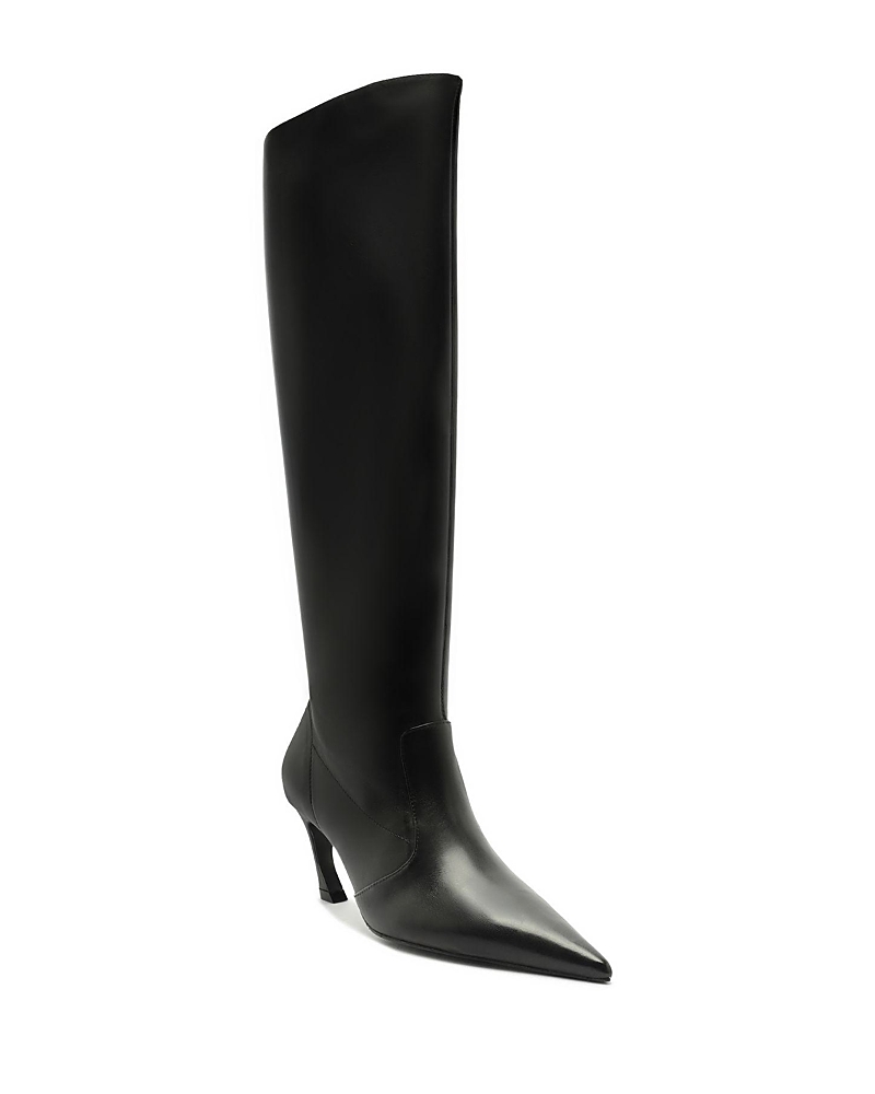 Schutz Women's Lexi Mid Slouch Pointed Toe Boots